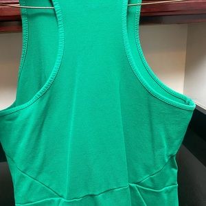 H&M mini dress emerald green
